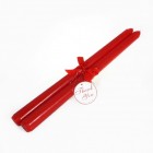 10" Red Taper Candle Set of 6 Candles Party Supplies for Wedding Sweet 16 Birthdays